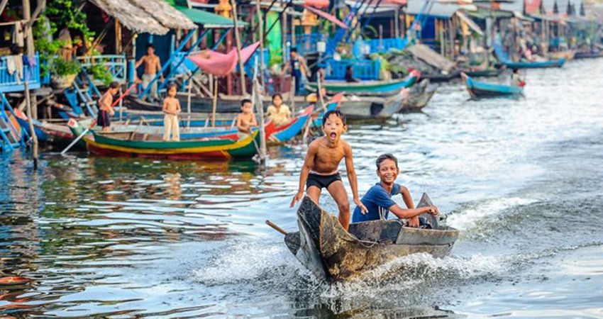 Kulen Elephant Forest and Tonle Sap Lake From Siem Reap